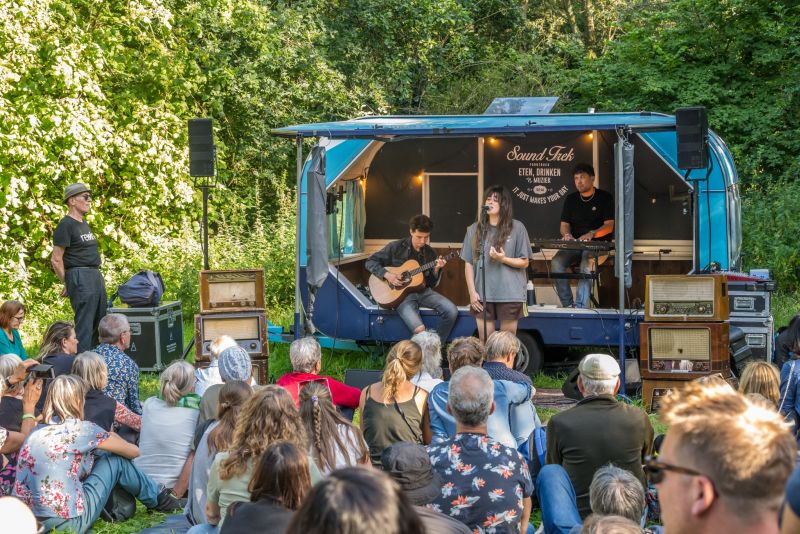 Power for a gig in the woods